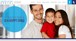 Desktop Screenshot of hancockvillagedental.com